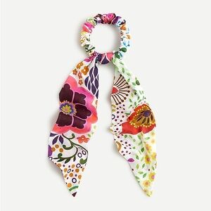 JCrew twilly scrunchie in Ratti retro floral print